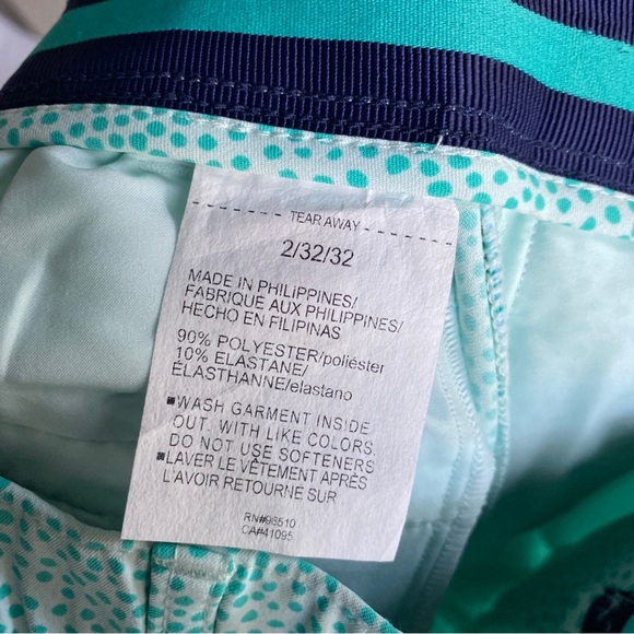 Under Armour Links Printed Mint Green 9” Shorts NWT - Picture 7 of 10